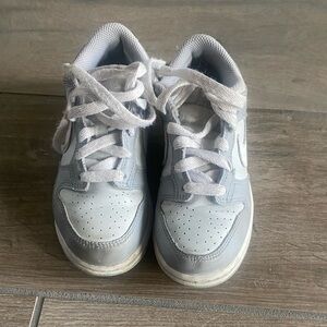 Nike Dunks in Grey and White size 13c